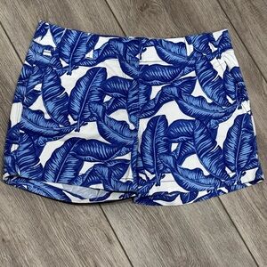 Vineyard Vines Palm Leaves Tropical Shorts Sz 6